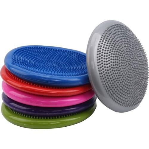 Yoga Balance Ball Training Balanced Cushion Fitness Massage Ball Adult Padded Practice Feet Rehabilitation Thick Yoga Ball