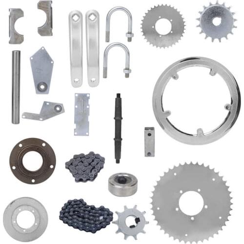 Motorized Two-Stroke Bike Jackshaft Kit Center Shaft Drive Conversion Set