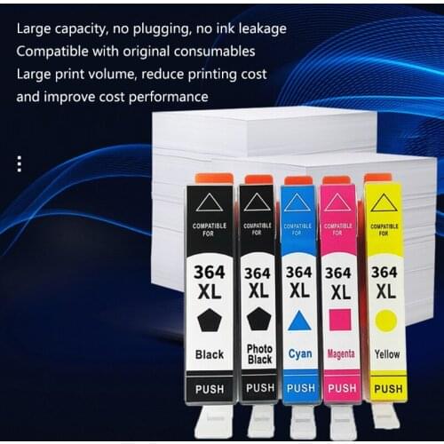 Remanufactured Ink Cartridge Replacement Compatible with HP364xl HP364 C310 C410 5520 6510 6520 7510 b109 B110 B209