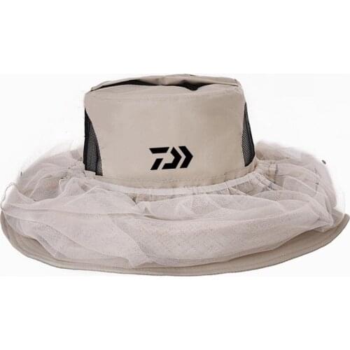 Outdoor Sunscreen Women Sports Removable Mosquito-Proof Fishing Hat Uv Protection Sunshade Breathable Fishing Caps