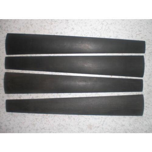 6 PCs Ebony Violin Fingerboard 4/4 Quality Violin parts