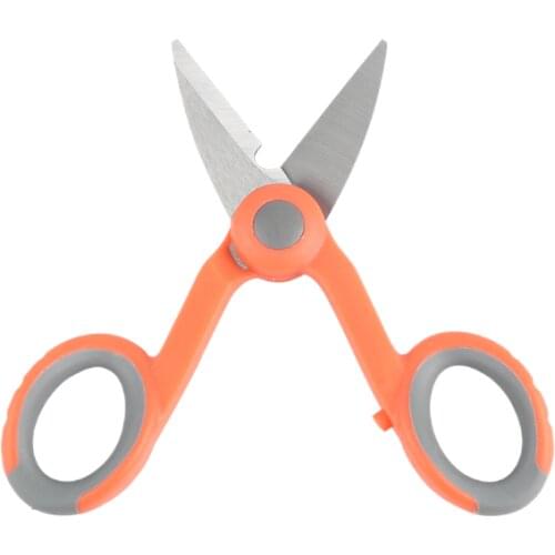 Aramid Scissors Fiber Optic Cutting Tool Optical Cable Cutter Sharp Blade Cutting Knife Kit Optic Cord Stripping Stainless Steel