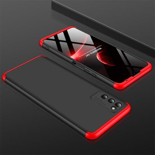 Huawei Honor 30 Lite 360 Case 360 Degree Shockproof Matte Hard Cover Phone Case for Huawei Honor 30 Lite Honor30Lite + Film