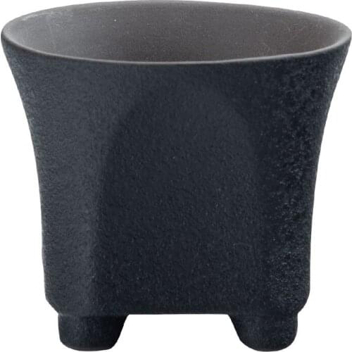 Black crockery ceramic tea cup for puer drinkware japanese ceramic teacups drinkware home decor small tea accessories bowl