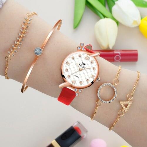DIJANES Women's Watches With Rhinestones
