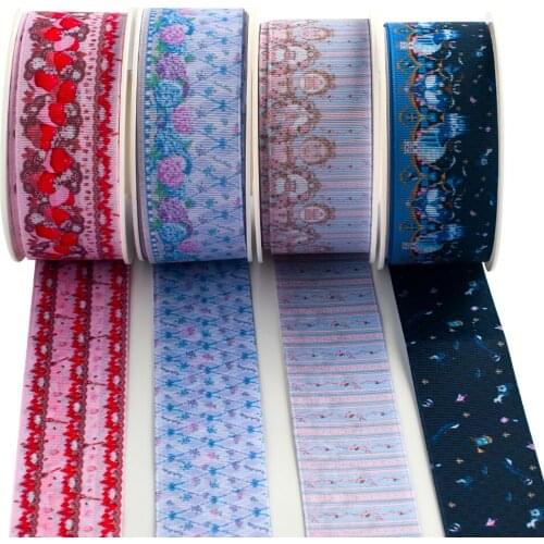 10yards Pink Strawberry Check Print Double-sided Grosgrain Ribbon Handmade Design For Sewing Fabric Christmas Decoration