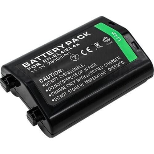 EN-EL4a ENEL4 Camera Battery for Nikon D2 Digital SLR D3 Digital SLR, D2H, D2X , D2Hs Set, D2X Set, D3, D3s, D3x, F6