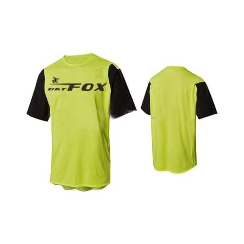 BATFOX 2021 black red mtb Enduro cycling maillot offroad motocross bike jerseys 2021 summer downhill short clothes dh tshirt hot