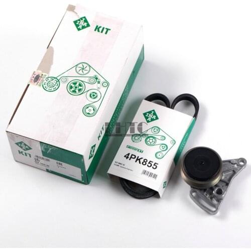 Air Conditioning Compressor Belt & Tensioner Kit For VW Passat B5 Audi A4 1.8L Turbo 2.0L Diesel