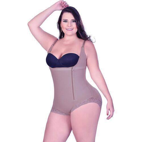 Pluse Size Shapewear Waist Bustier Cincher Slimming Shaper Corset Slimming Butt Lifter Strap Underwear Women Bodysuit Corselet