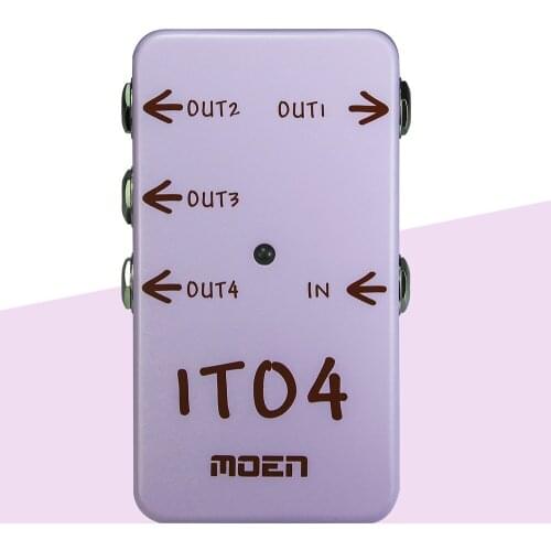 MOEN Electric Guitar Effect Pedals Buff 1 TO 4 One Quarter Topology Output Single Block Effects AM-BF Guitar Accessories