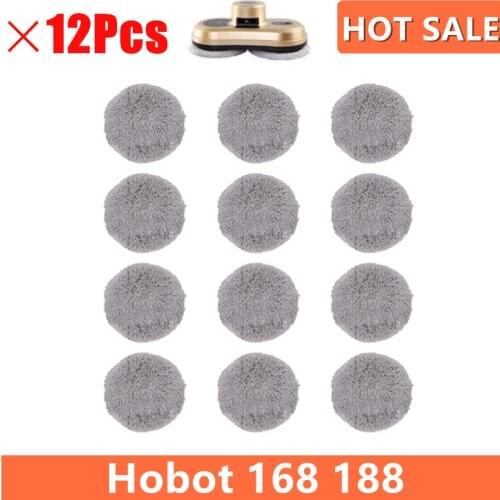 24pcs/lot robot vacuum cleaner wet mop hobot168 188 window clean mop cloth weeper Vacuum Cleaner Parts