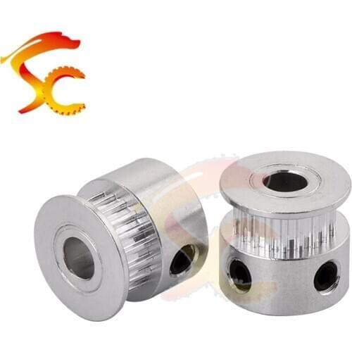 5pcs MXl 19 teeth MXl Timing Pulley 19teeth Bore 5mm for width 4mm MXL Timing Belt Small backlash MXL Belt