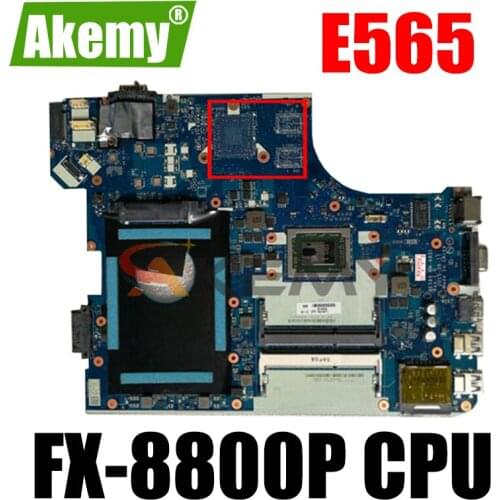 Thinkpad E565 FX-8800P laptop independent graphics card motherboard.FRU 01AW126 01AW125 01AW124