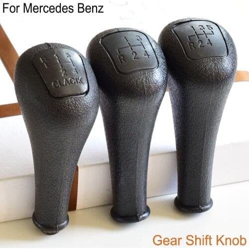Car Styling Manual 4 5 Speed Gear Stick Lever Shifter HeadBall For Mercedes Benz W123 W124 W126 W140 W190 W201 W202