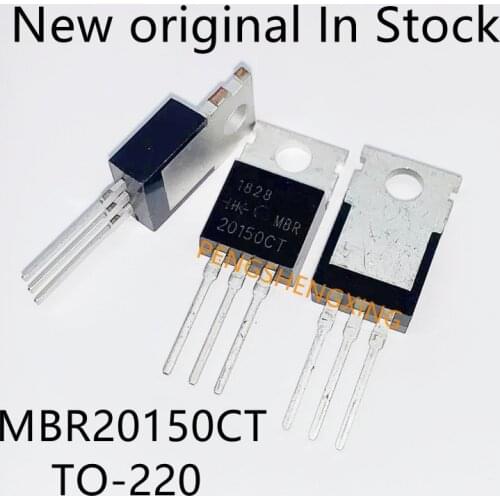 10PCS/LOT MBR20150CT B20150G schottky rectifier diode 20A 150V TO-220 New original spot hot sale