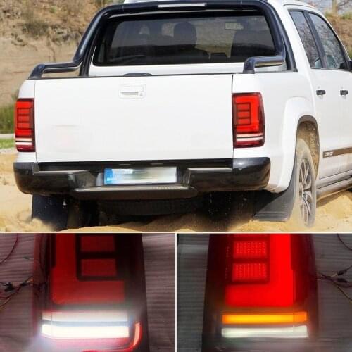 For Volkswagen Amarok tail light assembly 200-2020 pickup LED streamer turn signal reversing light brake light assembly