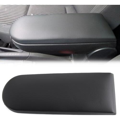 Armrest Latch Cover For Skoda Octavia Fabia Roomster Rapid Center Console Arm Rest Storage Box Lid Cover Car Pad