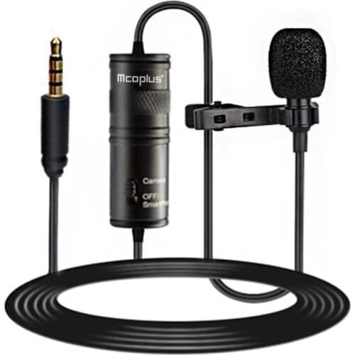 Collar Clip Microphone Mobile Phone Camera Interview Radio Vlog Live Food Broadcast Microphone Recording