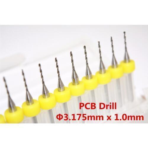 1.0mm,Freeshipping CNC computer machine solid carbide micro Drill bit,Printed Circuit Board Drill Bit,SMT,plastic and copper