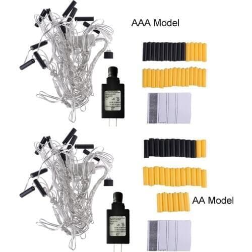 10in1 AA AAA Battery US Power Supply Adapter Replace 2x 3x AA Battery Eliminator 667F