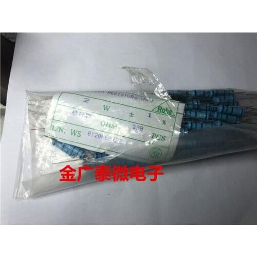 5/PCS NEW 2W0.5 Ohm 2w0.5r 0.5ohm 1% Color Ring Resistance Five Color Ring 2W0R5 OHM