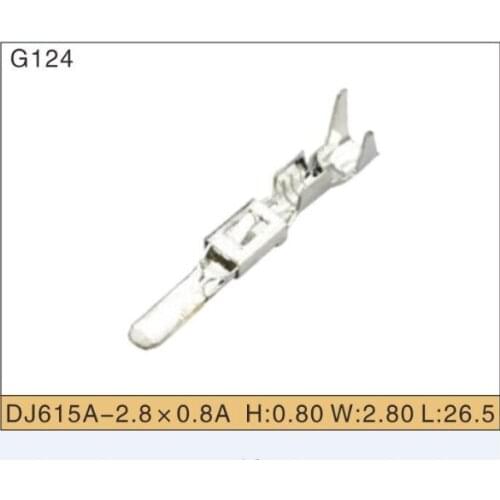 Free shipping 000979129E crimp Female UNSEALED/terminals for Tyco TE car automotive waterproof wire connector Seat
