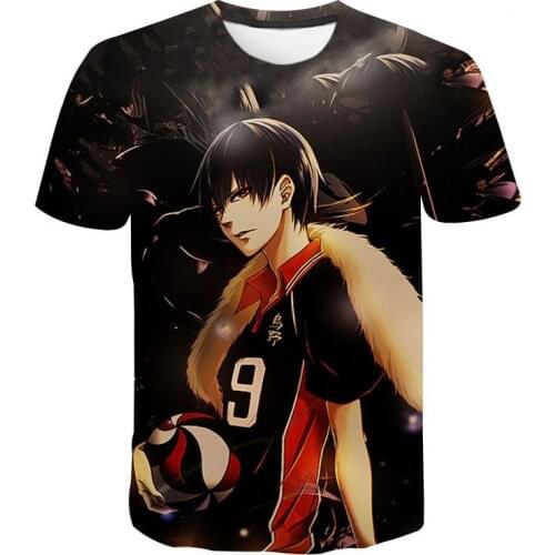 Haikyuu Anime Clothes T Shirt For Men Camisetas Manga Tops Ropa Hombre Streetwear Tee Camisa Masculina Verano Koszulki Chemise