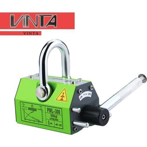 BIG Sales CNC PML Series PML-300 electro manual permanent magnetic lifter transportation steel plate lifting magnet for crane