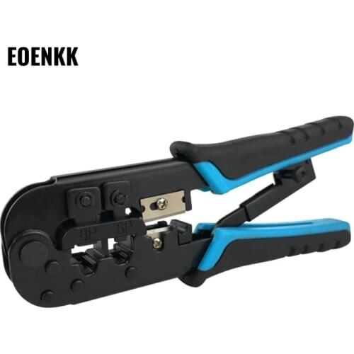 Multifunctional Wire Crimper 6P 8P Modular Plug Production Network Cable Pliers Dual-purpose Network Cable Crimping Tool