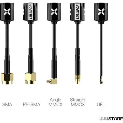 Upgraded Version Foxeer Antenna MICRO Lollipop V4 FPV Antenna 5.8G 2.5Dbi Omni RHCP SMA RPSMA UFL MMCX For RC FPV Racing Drone