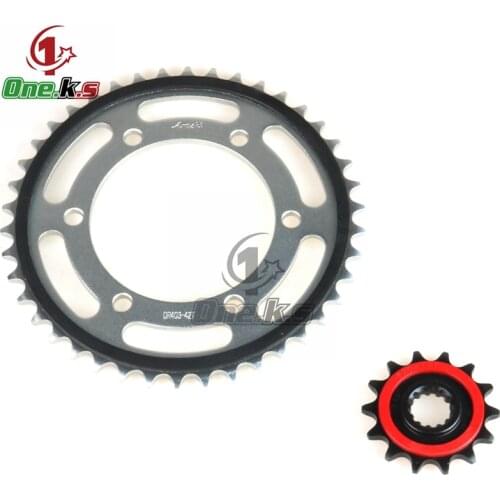 Suitable For KAWASAKI Z250 Z300 Motorcycle Brand New High Quality Front And Rear Sprocket Chainring Gear