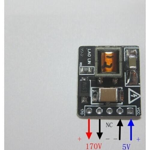 DC 5V-9V to 170V DC boost High Voltage Power Supply Module For Nixie Tube Glow clock Magic Eye QS30 IN-14 IN-12