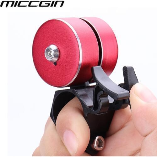Super Loud Dual Bicycle Bell 120 DB Aluminum Alloy Finger Pick Classic Bike Ring Cycling Accessories