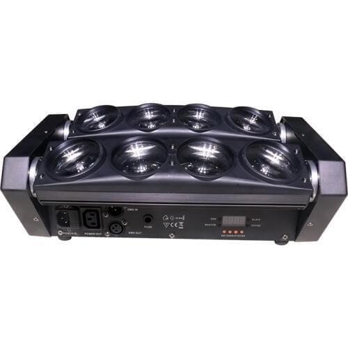Led Spider Light 8x12W 4in1 RGBW fascio capo commovente del fascio led spider light rgbw Fascio Capo Commovente luci