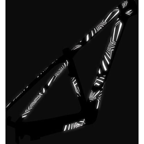 Reflective Fork Stickers MTB Road Bike 3D Protective Film Anti-slip Protector Drop Shipping