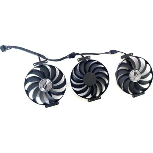 T129215SU 95MM 7pin RTX 3070 GPU FAN For ASUS ROG-STRIX-RTX3090 RTX3060TI RX6700XT RTX3070TI RTX3080 TUF-RTX3070TI Cooling Fans