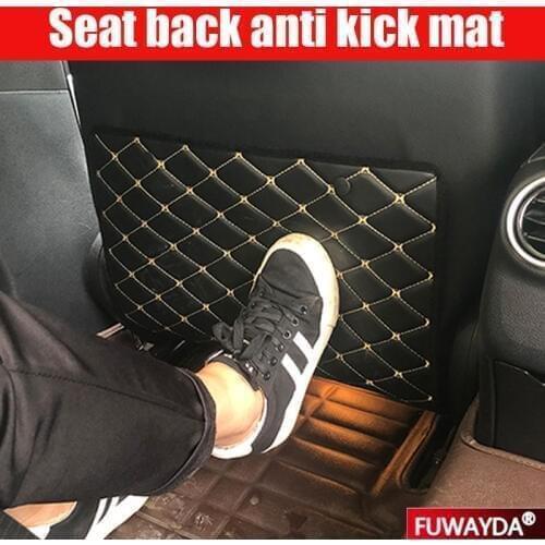 Free shipping!!Car Seat Back Protector Cover Anti Kick Mat For Nissan X-TRAIL QASHQAI LIVINA SYLPHY TEANA TIIDA