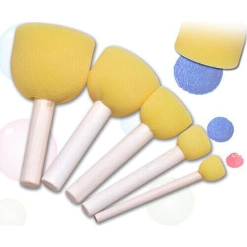 5PCS Ceramic Sponge Rod Of Water Absorbing Sculpture Tools DIY Pottery Arts