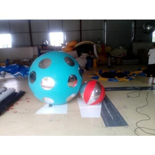 High Brightness Shine Sphere Seamless Mirror Ball for Decoration Advertising Promotion Event Inflatable Mirror Ball