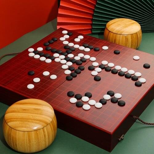 Large Luxury Chess Suit Wooden Board Adult Chess Go Game CreativityFamily Games Children Gifts