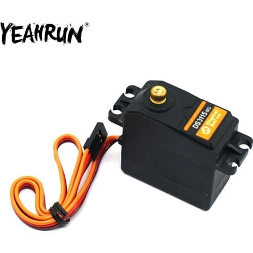 Metal Gear Torque Digital Coreless Servo for 1:10 RC Car DS3115MG Universal RC Model Parts