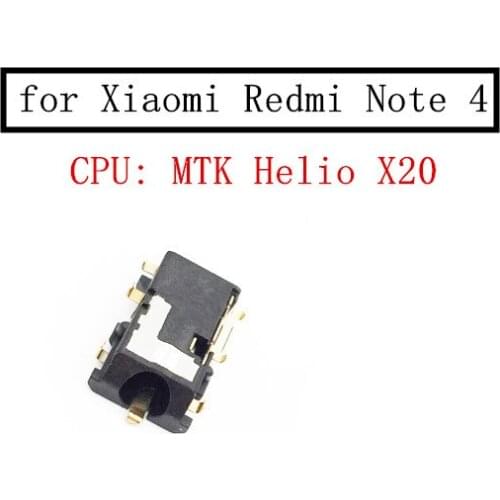 For Xiaomi Redmi Note 4 MTK Headphone Jack Model Flex Cable Earpiece Audio Earphone Jack Replacement Repair Spare Parts Test QC