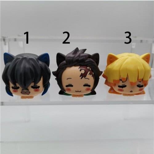 2021 Japanese original anime figure Demon Slayer Q version action figure collectible model toys for boys