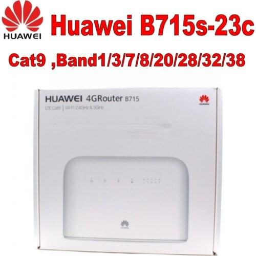 Huawei B715 B715s-23c LTE Cat9 4G LTE Band 1/7/8/20/28/32/38 WiFi CPE 4G Router