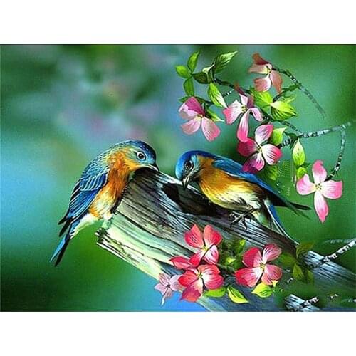 GATYZTORY 40x50cm Picture By Numbers Kits For Adults Handpainted Diy Bird Animal Framed On Canvas Home Decoration Artcraft Uniqu