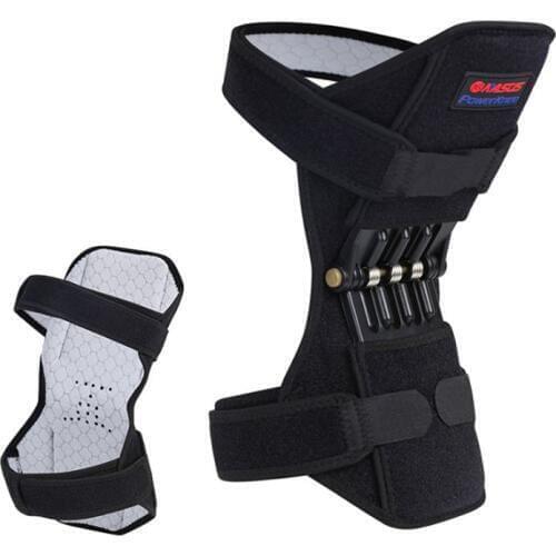 Joint Support Knee Brace Breathable Non-slip Power Lift Joint Support Knee Pads Powerful Rebound Spring Sport Force Knee Booster