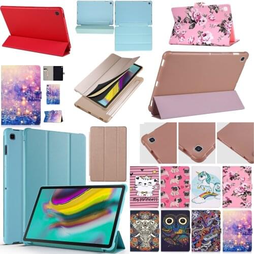 Leather Case For Samsung Galaxy Tab S5e 10.5 SM-T720 SM-T725 T720 T725 Magnet Smart Cover Stand Funda Tab S5E 10.5'' 2019 Coque