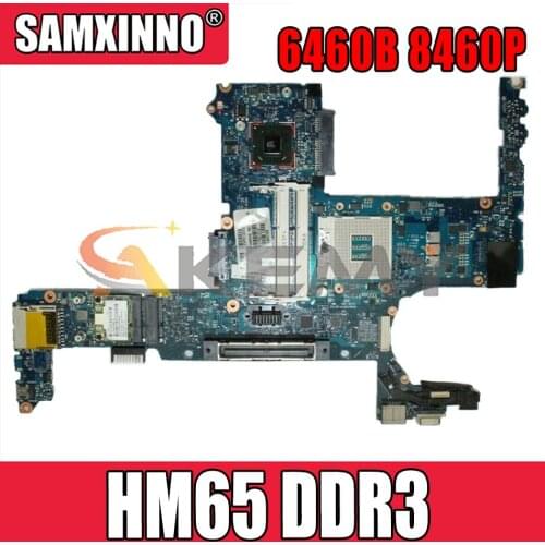For HP Probook 6460B 8460P 646320-002 HM65 DDR3 Notebook motherboard Mainboard full test 100% work