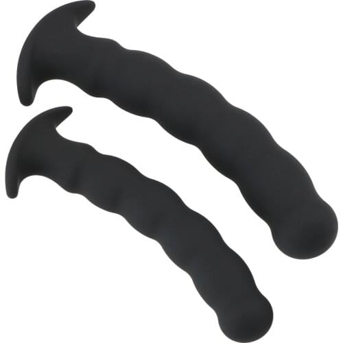 Soft Silicone Anal Plug Anal Bead Butt Plug Dildo G-spot Massager S/L Sex Toys for Women Men Sex Products Prostate Massager